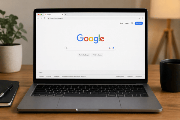 Image de la page d'accueil de Google