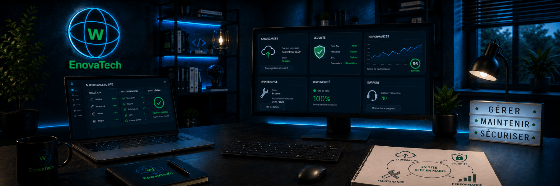 Un site clef en mains